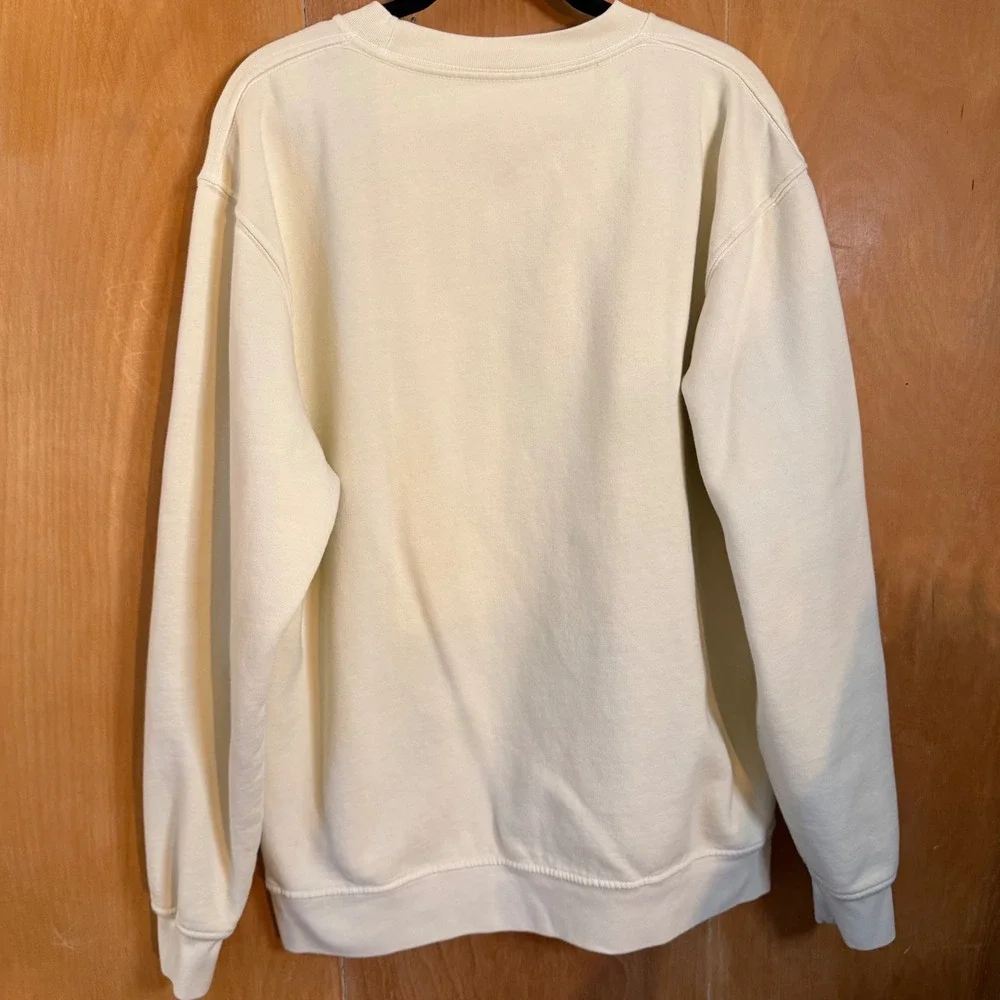 Taylor Swift 1989 Taylors Version Cream Graphic Crewneck Sweatshirt Merch Medium - Picture 5 of 7
